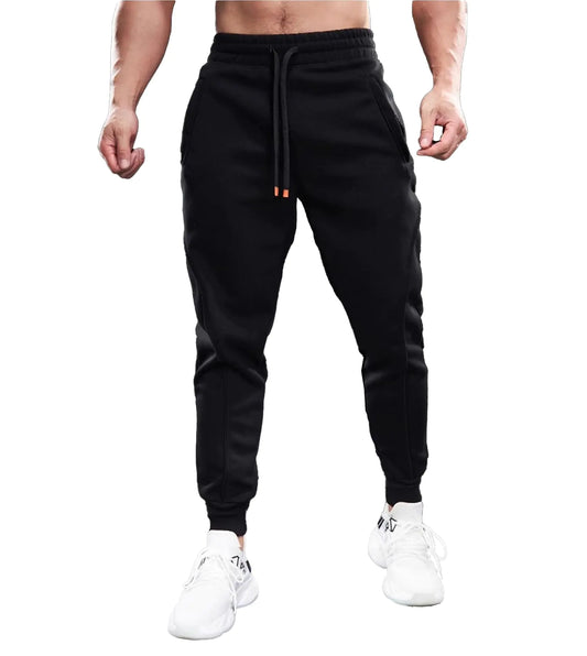 Fioboc Gym Joggers Men Weekend Performance Black Joggers Lightweight Jogger Sweatpants Active Athletic Pants 2XL