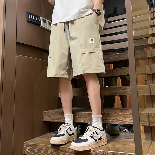 2024 Men's Baggy Cargo Shorts with Multiple Pockets