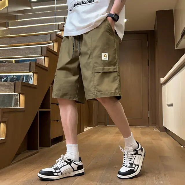 2024 Men's Baggy Cargo Shorts with Multiple Pockets