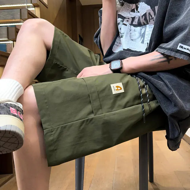 2024 Men's Baggy Cargo Shorts with Multiple Pockets