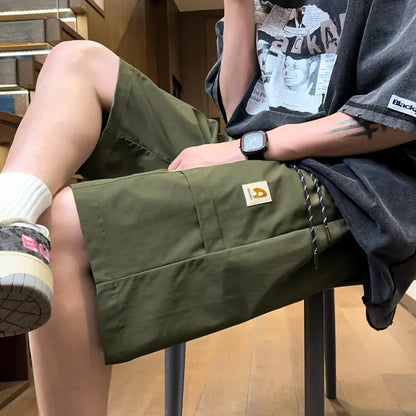 2024 Men's Baggy Cargo Shorts with Multiple Pockets