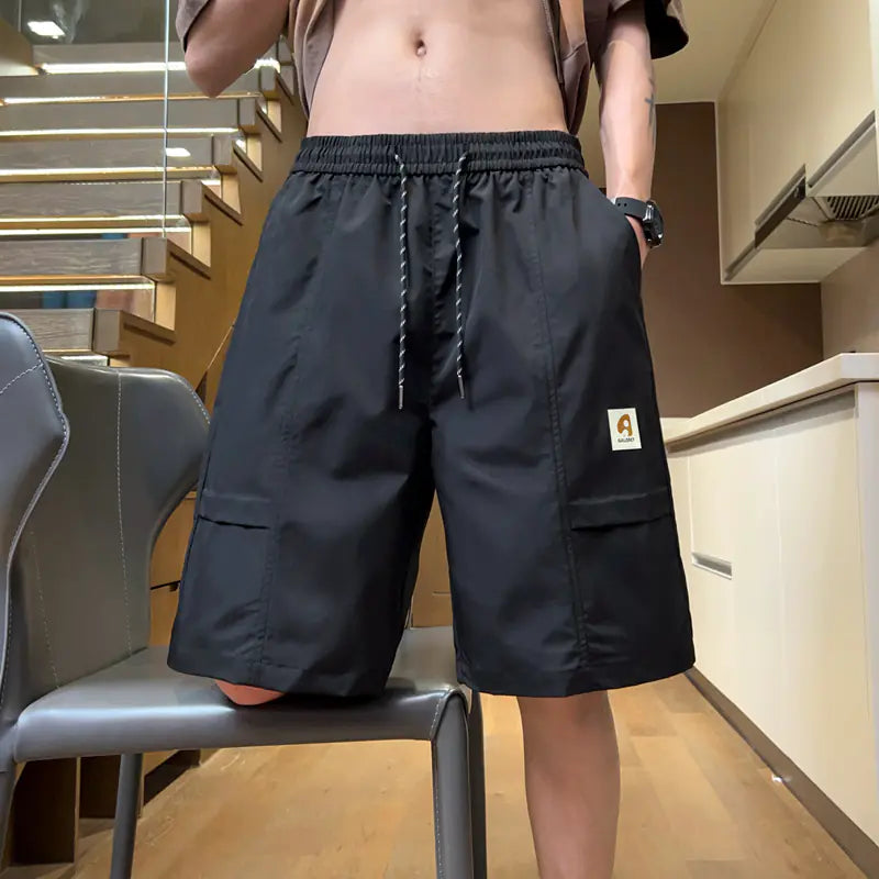 2024 Men's Baggy Cargo Shorts with Multiple Pockets